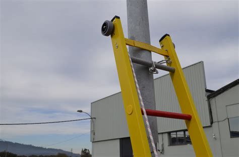 Trabajos En Escaleras De Mano Y En Escaleras M Viles Con Plataforma