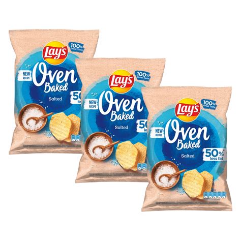 Lays Oven Baked Lays Chipsy Solone 3x 110g 13999595066 Allegropl