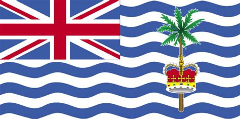 National flag of British Indian Ocean Territory. History of the British ...