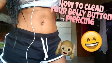 How To Clean Your Belly Button Piercing October 12th 2017 Jay