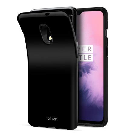 Olixar Flexishield Oneplus Gel Case Solid Black