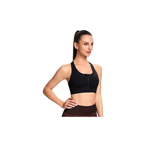 Lofhas Reggiseno Sportivo Imbottito Da Donna Con Forte Sostegno