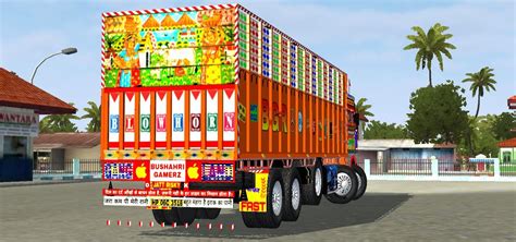 Ashok Leyland Full Body Truck Mod Bus Simulator Indonesia Leyland