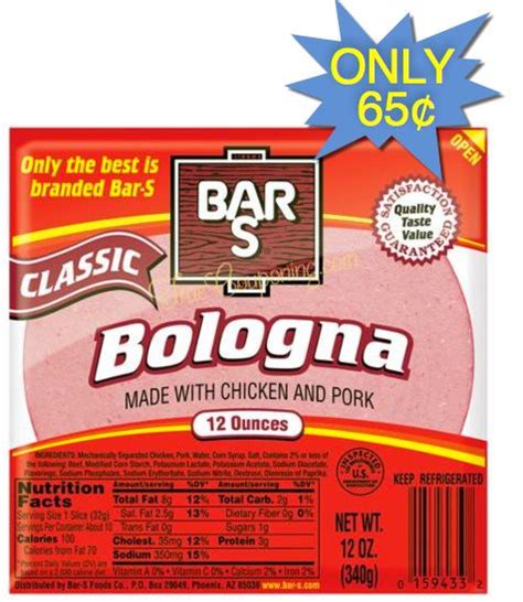 Hot Deal Fox Aired Today Bologna Lunch Meat 12 Oz Pkg Only 065 Each