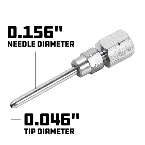 Powerbuilt 1 12 In Grease Gun Needle Nose Adapter 648766 Ebay