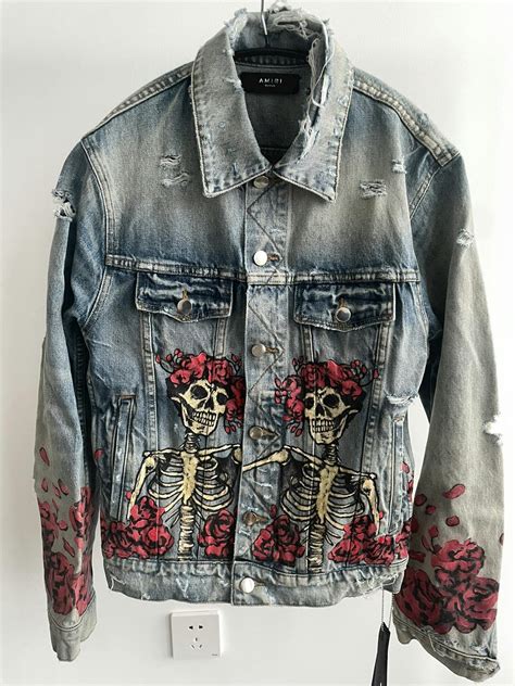 Amiri Amiri Grateful Dead Denim Trucker Grailed