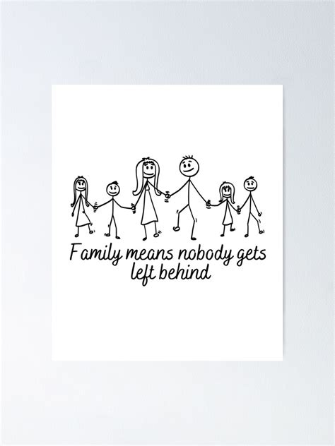 "Stick figure family - Family means nobody gets left behind, stick figure family, short ...