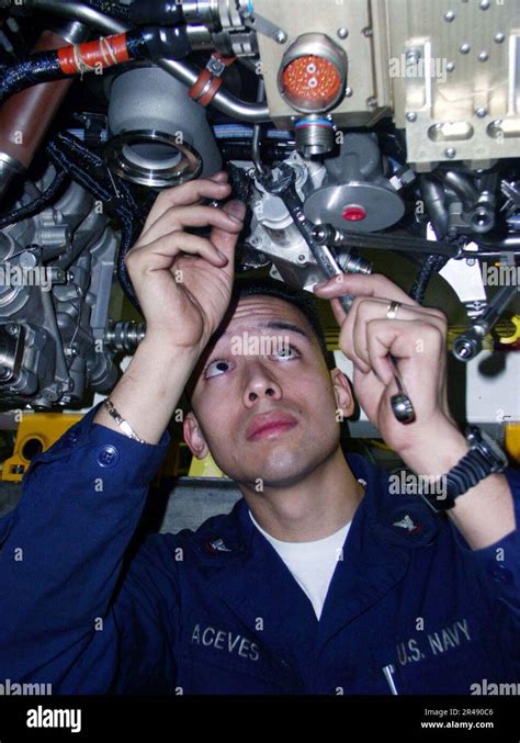 Us Navy Aviation Machinist S Mate Stock Photo Alamy