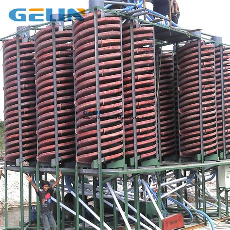 Chrome Iron Mining Equipment Humphrey Spiral Chutes Separators