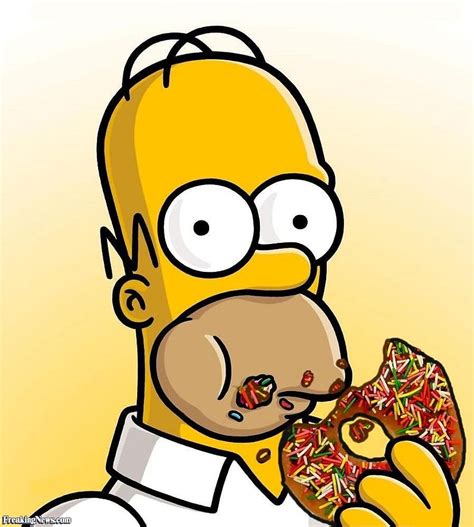 Homer Simpson Eating Donuts, Simpsons Donut HD phone wallpaper | Pxfuel