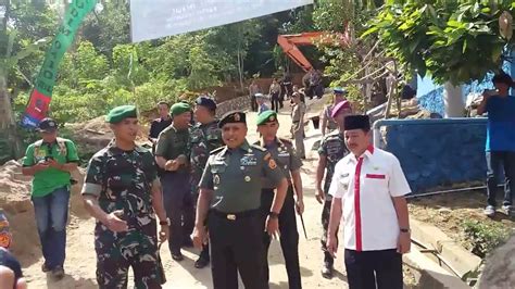 Kunjungan Aster TNI Kelokasi TMMD Ke 98 Kodim 0410 KBL Di Kelurahan