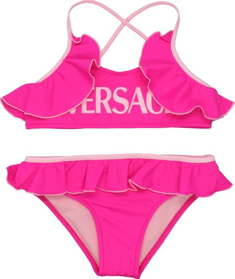 Versace Logo Bikini Shopstyle Girls Swimwear
