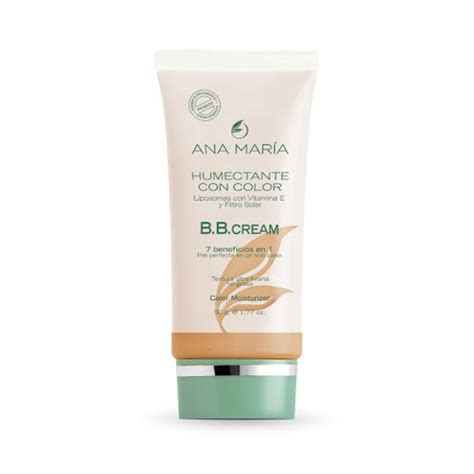 Ana Maria Bb Cream Humectante Con Color Con Vitamina E Y Flitro Solar