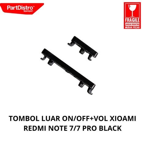 Jual Tombol Luar On Off Volume Redmi Note Pro Black Shopee Indonesia