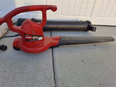 Toro 51619 Ultra Electric Blower Vac Red Ebay