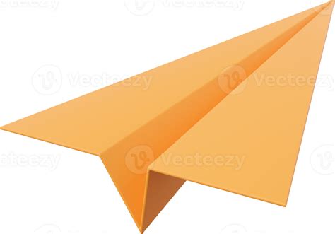 Paper Plane 3d Illustration Elements Of School Supplies 38370314 Png