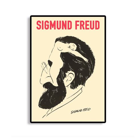 Sigmund Freud Psychoanalysis Sex Poster Etsy