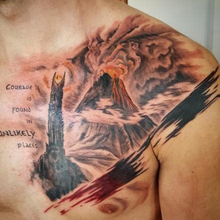 Mordor Tattoo By Chloe Deboo Tattoonow