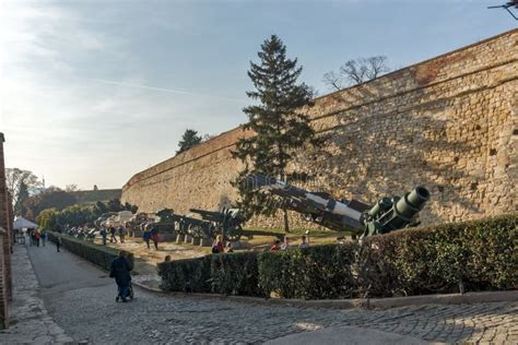 Military Museum At Belgrade Fortress And Kalemegdan Park In The Center