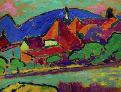 Murnau Landscape By Alexej Von Jawlensky