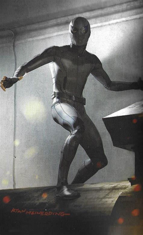 Spider Man Far From Home Check Out Some Alternate Designs For The Web Slingers Stealth Suit