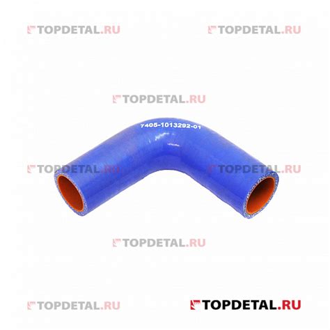 Патрубок теплообменника прим. для а/м КАМАЗ евро силикон 7405-1013292 ...