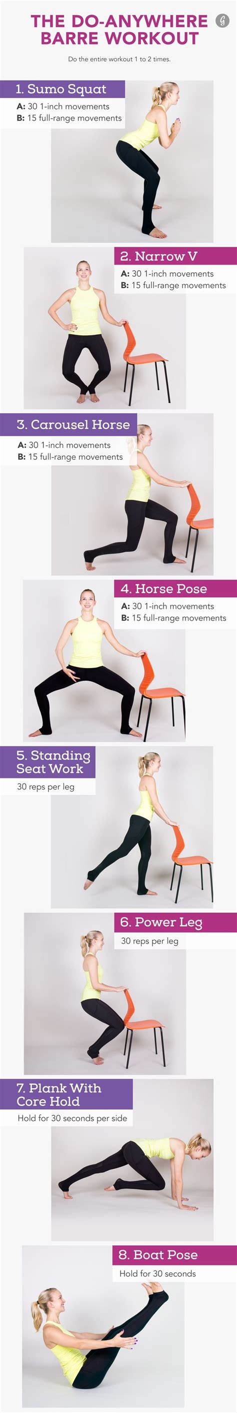 Printable Barre Workout