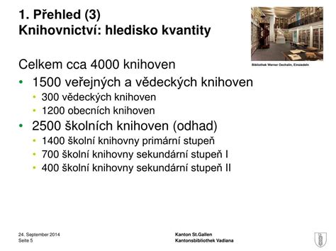 PPT Knihovnictví ve Švýcarsku PowerPoint Presentation free download