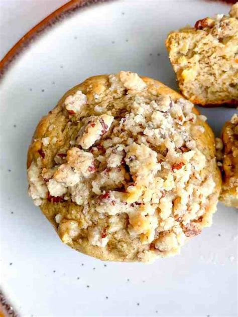 Banana Nut Protein Muffins With Pecan Crumble Lauren Fit Foodie