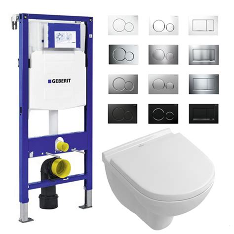 Geberit UP320 Sigma Complete Set Villeroy En Boch Compact Direct Flush