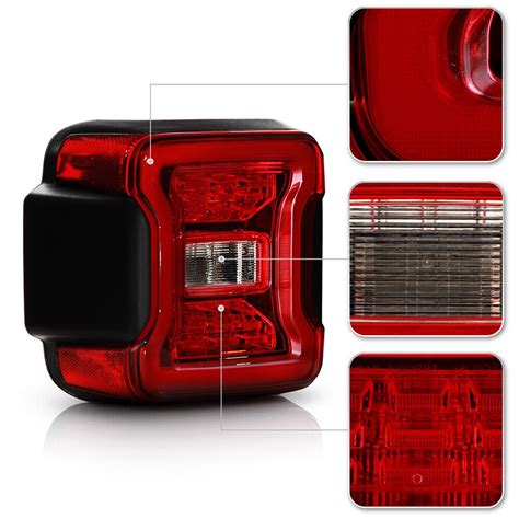 Jeep Wrangler Factory Led W O Blind Spot Tail Light