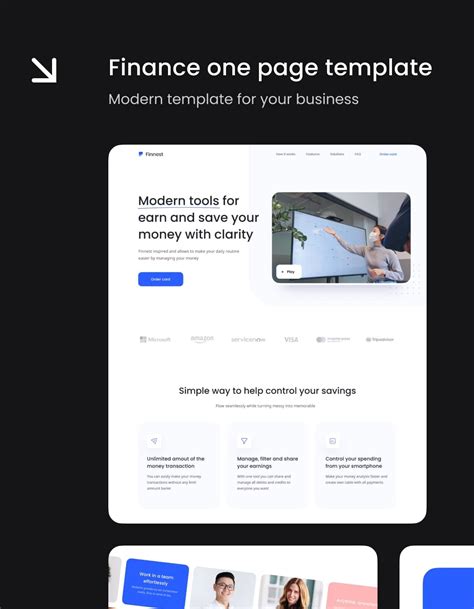 Finnest Finance Html Responsive Website Template