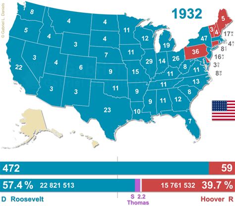 Gabriel Daniels Photography: Vectoring: US presidential election maps