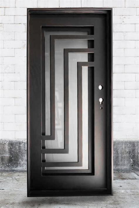 Nova Single Entry Iron Door Precise Iron Doors