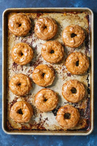 Baked Pumpkin Donuts With Maple Glaze Damn Delicious