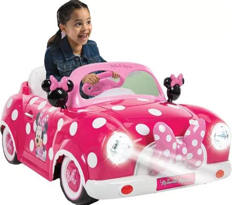 Carro El Trico Infantil Disney Rosa Minnie Parcelamento Sem Juros