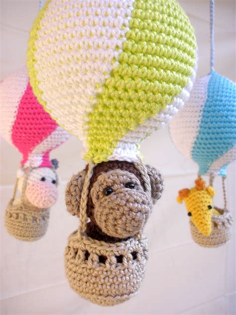 Hot Air Balloon Mobile Baby Mobile Hot Air Balloons Nursery Etsy