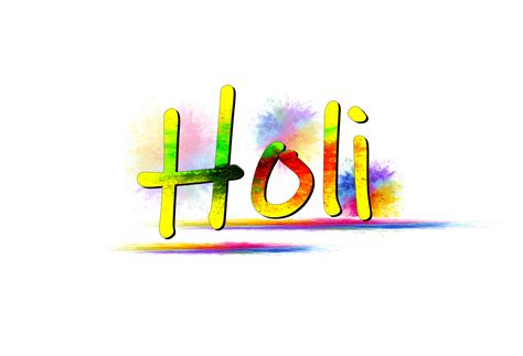 Happy Holi Png Text 21106482 Png