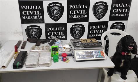 Operação Da Polícia Civil Apreende Drogas E Submetralhadora Em Timon