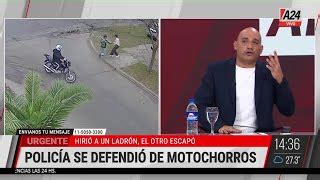 Quilmes Una policía de civil se defendió a los tiros de un intento de