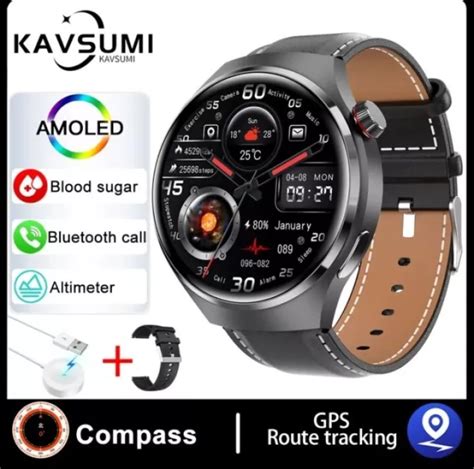 Reloj Inteligente Gt Pro Para Hombre Pulsera Con Pantalla Amoled Hd