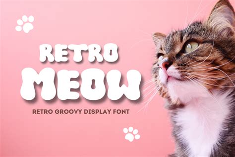 Retro Meow Font · 1001 Fonts