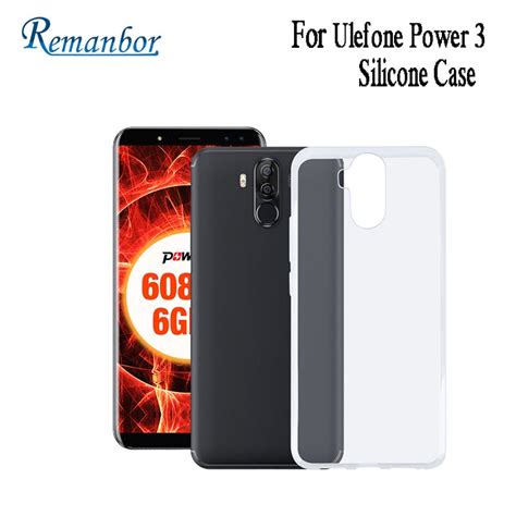 Remanbor Para Ulefone Power S Funda De Silicona Pulgadas Suave