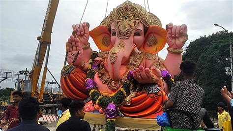 Big Ganesh Nimajjanam 2019 Ganesh Visarjan In Hyderabad 2019 YouTube