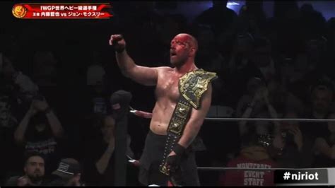 Jon Moxley es el nuevo Campeón Mundial de IWGP y se convierte en el