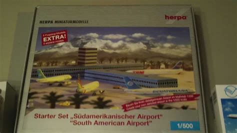 Review Herpa Scale South American Airport Starter Set