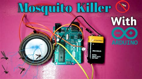 How To Make Mosquito Killer With Arduino How To Kill Mosquito With Arduino Mosquito Killer