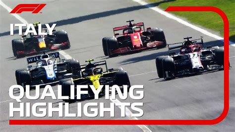 2020 Italian Grand Prix Qualifying Highlights YouTube