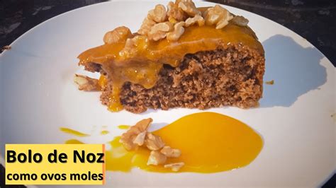 Bolo De Noz Ovos Moles Receita Portuguesa YouTube