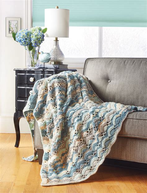 Crochet Afghan Throw And Blanket Kits Mary Maxim